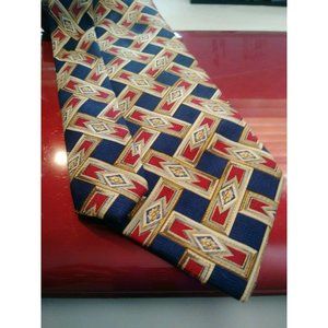 Vintage Zanzara Carnaval‎ De Venise Silk Tie